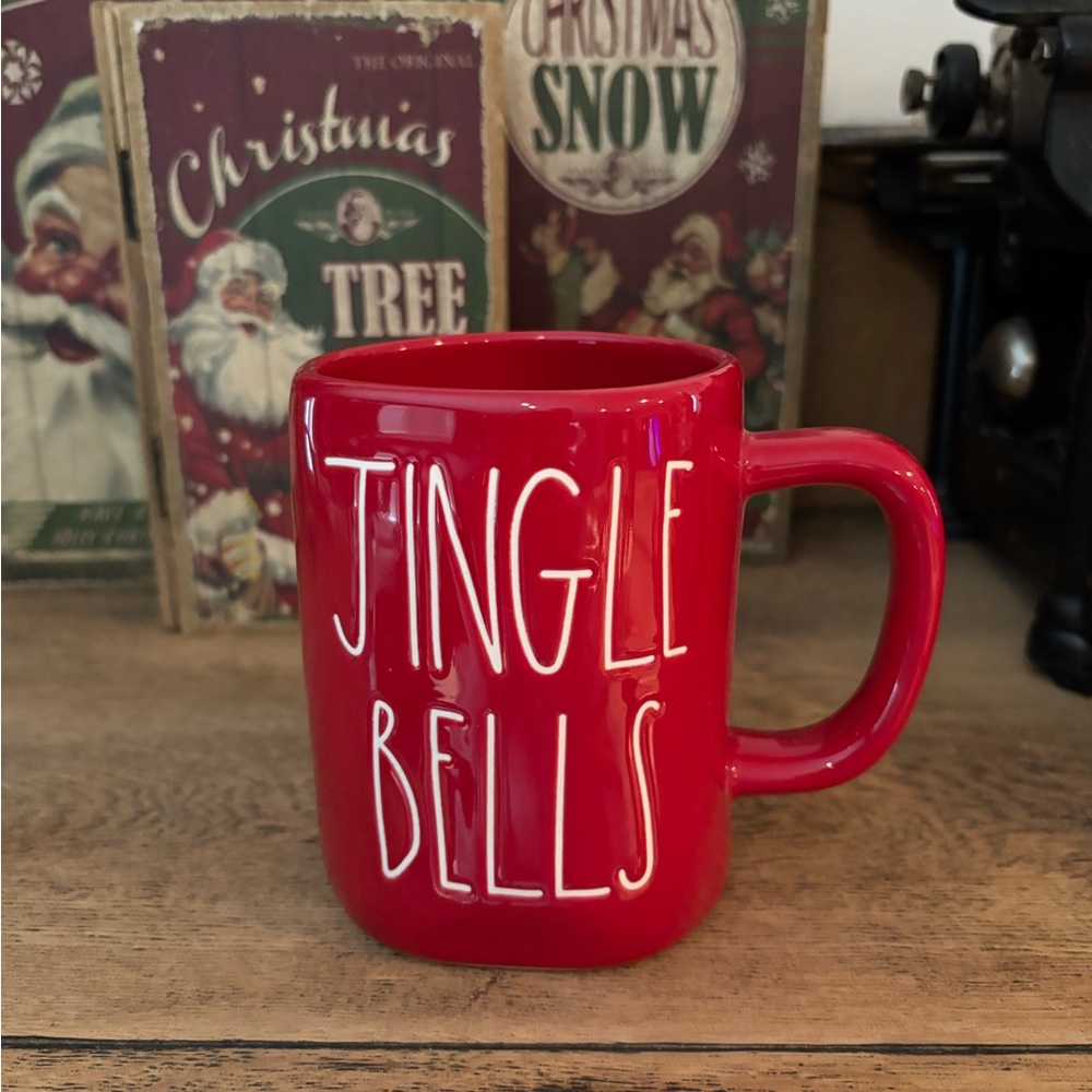 Rae Dunn Christmas Jingle Bells Mug
